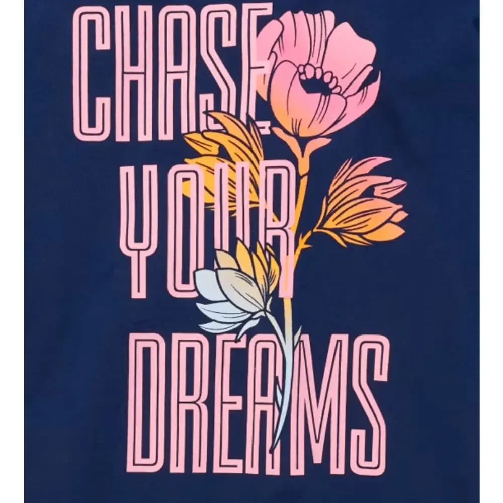 NWT Sugar & Jade  Tween Girls Oversized Graphic Tee - Milky Way Size M (10)